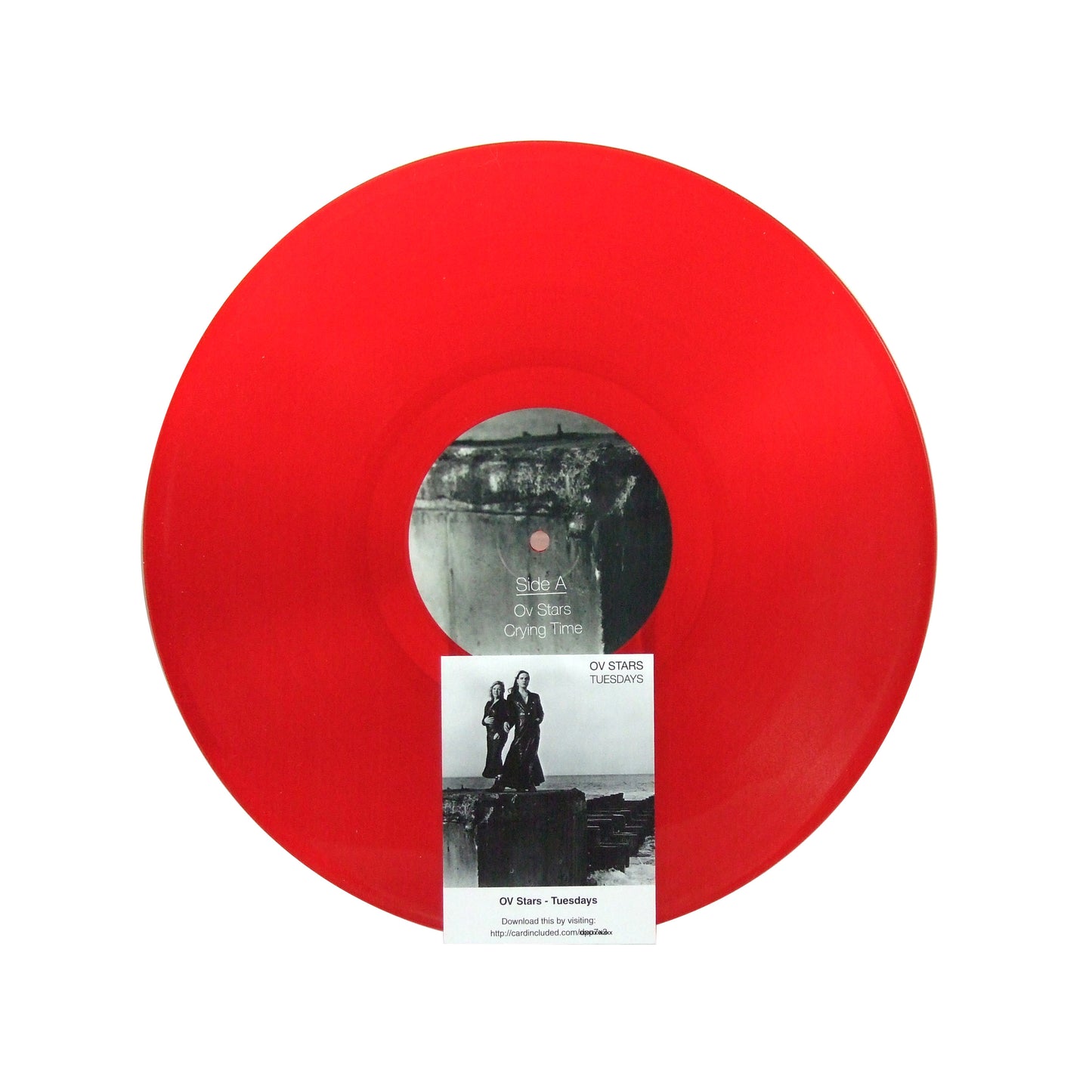 TUESDAYS - by Ov Stars - Limited Edition Translucent Ruby Red Vinyl EP