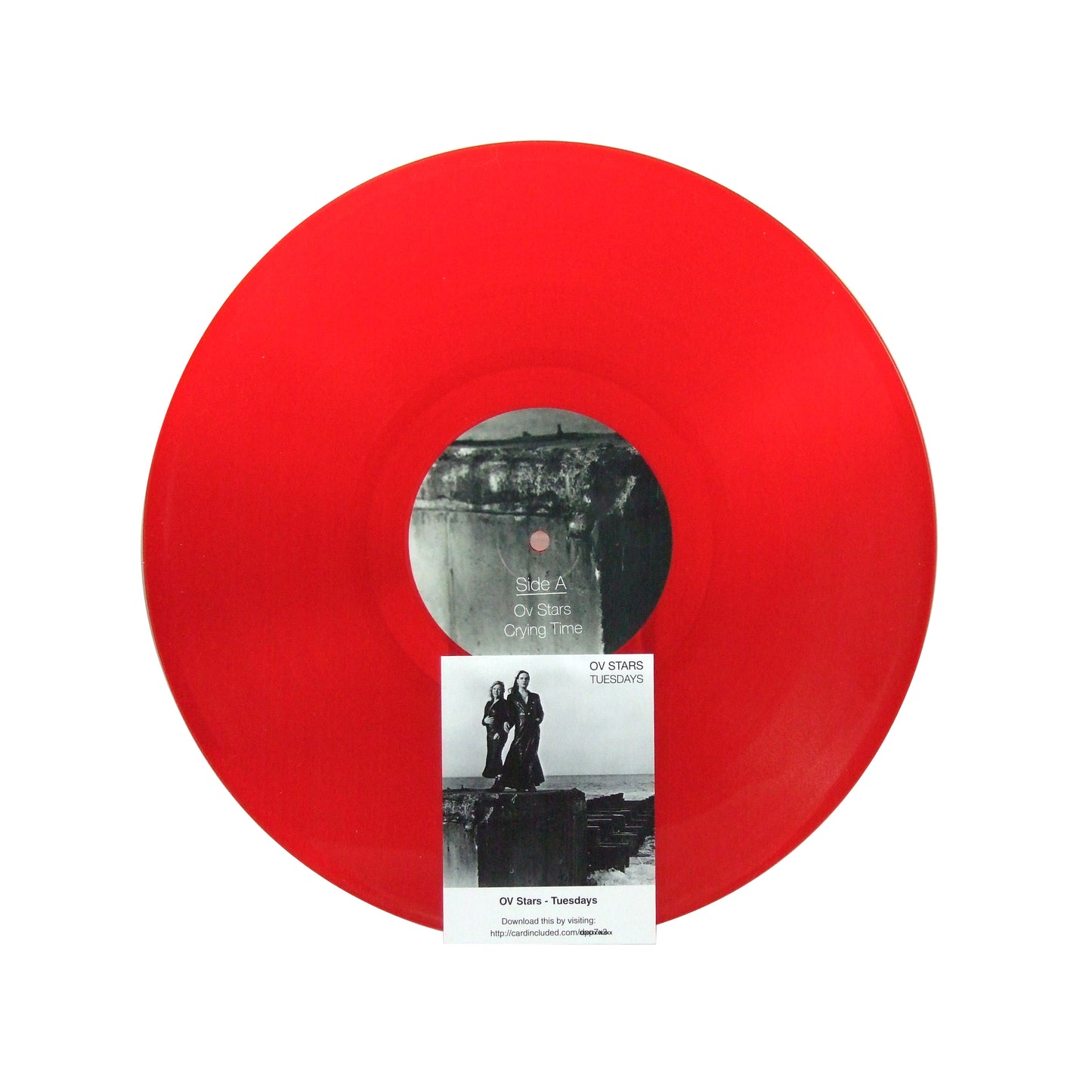 TUESDAYS - by Ov Stars -  Limited Edition Translucent Ruby Red Vinyl EP